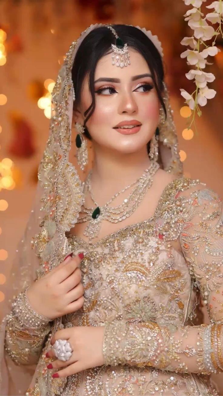 walima bridal makeup look